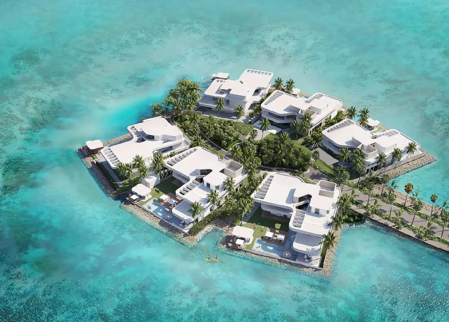 Al Fahid Island villas